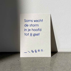 Storm - set van 3 kaarten